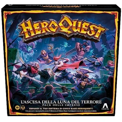 Imagen de Avalon Hill, HeroQuest Rise of The Terror Moon Companies Pack to Play You Must Have Base Game System Juego de rol