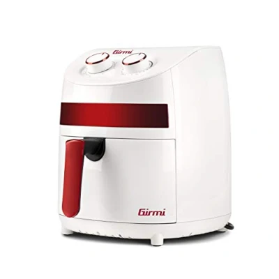 Imagen de Girmi FG93 EcoFrit Compact Freidora de aire 3,2 l, 1000 W, blanco/rojo
