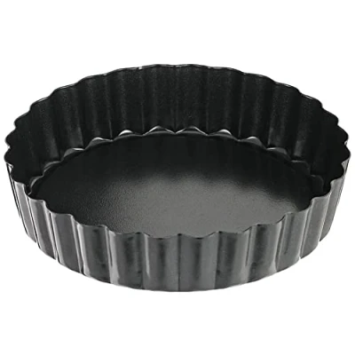 Imagen de Küchenprofi 0810011004 Juego de moldes para horno (4 unidades, 12 cm), color negro