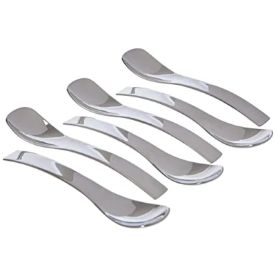 Imagen de Guzzini Fratelli Gocce, Juego de 6 cucharillas 10,5 cm, Stainless Steel 18/10