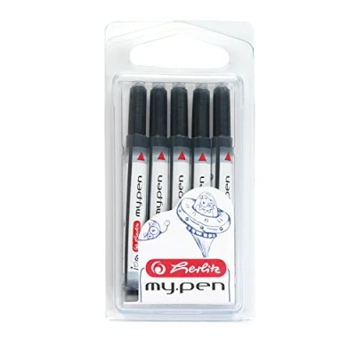 Imagen de herlitz Großraum Tintenpatronen my.pen, königsblau