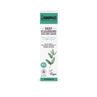 Imagen de Dr. Konopka de limpieza profunda Face caliente Scrub, 75 ml