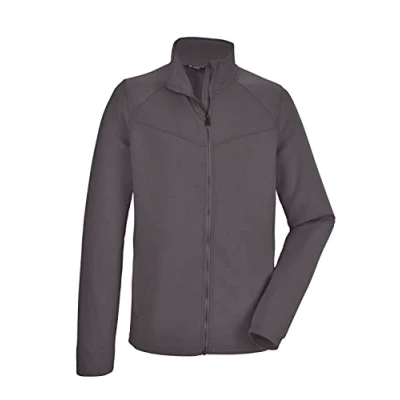 Imagen de killtec Men&#039;s Chaqueta elástica con cuello alzado/chaqueta polar KOS 72 MN FLX JCKT, anthracite, S, 39137 000