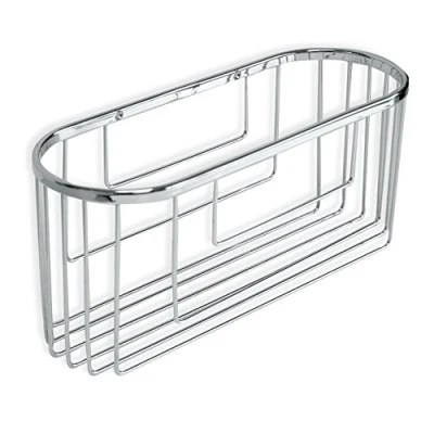 Imagen de Tatay Cestillo Ovalado Krom, Profundo, idéal para envases tamaño Familiar. Diseño Elegante y Funcional, con Abertura Frontal, Fabricado en latón Cromado Acero INOX.