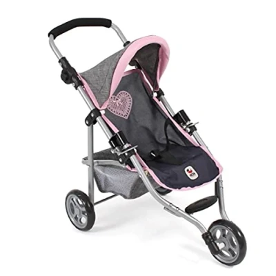 Imagen de Bayer Chic 2000 Jogging Buggy Lola Marino, Color Melange Gris Navy, 70 x 33 62 cm (612 26)