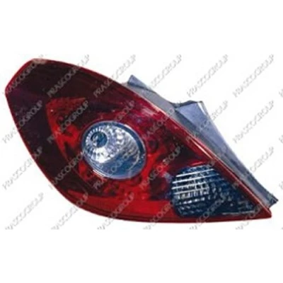Imagen de PRASCO OP0344164 Piloto trasero izquierda gris/rojo sin portalámparas OPEL: Corsa D Hatchback