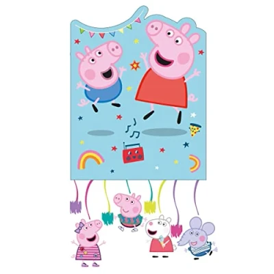 Imagen de Procos Piñata de papel Peppa Pig, blanco, PR94114