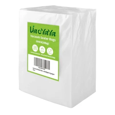 Imagen de VacYaYa 200 Bolsas 28x40cm Envasar al Vaci Vacio Alimentos de Vacío Alimentos,Bolsas para Envasado Sin BPA
