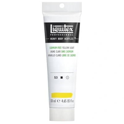 Imagen de Liquitex Basics Tubo De Pintura Acrílica, amariilo sin Cadmium Claro, 118 ML