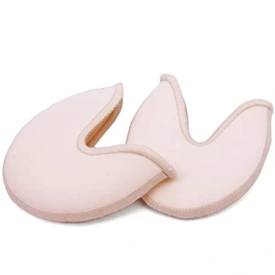 Imagen de DANCEYOU Puntera para Zapatos de Punta Protectores Puntas Ballet Plantillas Antideslizantes Protector Dedos Pies Mujeres y Niñas, Rosa Claro S