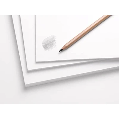 Imagen de Clairefontaine 975386C Paquete de cartón pluma Graffic 6 hojas blanco rígido y ligero A4 21x29,7 cm 3 mm Ideal para maquetas, presentaciones exposiciones