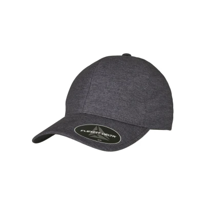 Imagen de Flexfit Delta Carbon Gorra, Hombre, Talla: S/M, Melange charcoal