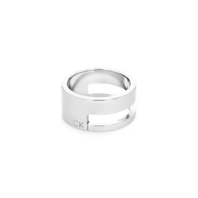 Imagen de Calvin Klein Geometric Essentials Anillo silvercoloured, Mujer, Talla: 56, Silver coloured
