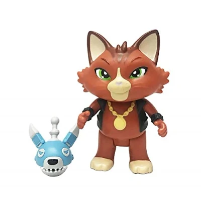 Imagen de Smoby 7600180115 180115 Figura de Boss con Trampa la Serie 44 Cats, para niños a Partir 3 años, Multicolor