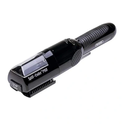 Imagen de Split Ender Pro Corta puntas inalámbrico que elimina las secas, dañadas y quebradizas del cabello Negro, unisex