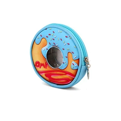 Imagen de Oh My Pop! Bluenut Monedero Redondo, Azul, 12 x cm