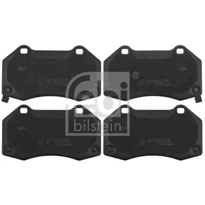 Imagen de FEBI BILSTEIN 116223 Juego de pastillas freno Eje delantero con avisador acústico desgaste OPEL: Corsa D Hatchback, E Hatchback