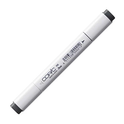Imagen de Copic Classic N 9, Gris Neutro n.º Rotulador Doble con Punta Media y Fina