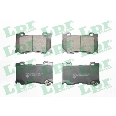 Imagen de LPR 05P2086 Juego de pastillas freno INFINITI: FX SUV, QX70 SUV