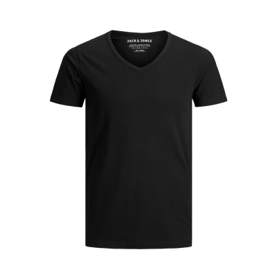 Imagen de Jack &amp; Jones Basic Vneck Camiseta básica, Hombre, Talla: XXL, Black