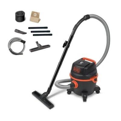 Imagen de Black+Decker Aspirador Multiuso BXVC15PE de sólidos y líquidos (1200 W, 15 l)