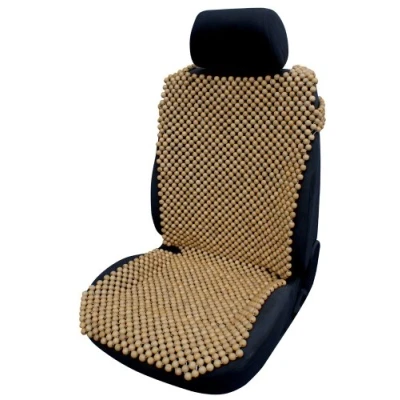 Imagen de CORA 000127406 Funda para Asiento de Coche Bolas Madera Natural