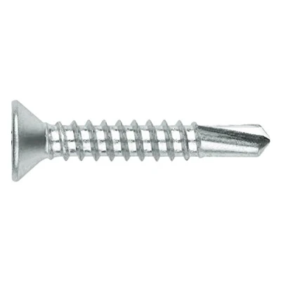 Imagen de INDEX Fixing Systems DIN 7504 P HP Z Pack de 75 tornillos autotaladrantes con cabeza avellanada y huella Phillips (cincados, 4,2 x 38 mm)
