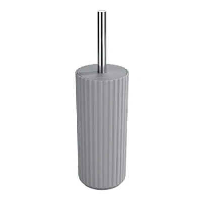 Imagen de Allstar Escobillero Minas Gris Portaescobillas para el WC, Polipropileno, 10 x 34 cm,