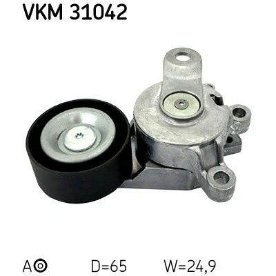 Imagen de SKF VKM 31042 Polea Tensora VOLKSWAGEN: GOLF 5, 6, Polo IV Hatchback, SEAT: Ibiza 3, Leon II Córdoba Berlina, AUDI: A3 Hatchback
