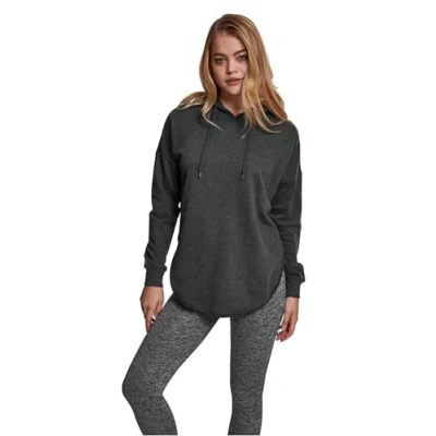 Imagen de Urban Classics Oversized Jersey con capucha, Mujer, Talla: Medium, Charcoal