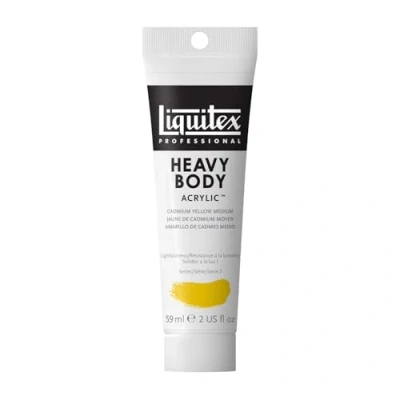 Imagen de Liquitex LQX ACRILICO HEAVY BODY 59ML AMARILLO DE CADMIO MEDIO