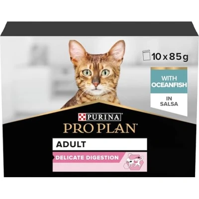 Imagen de Pro Plan Feline Delicate Pescado del Oceano 10x85gr