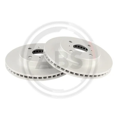Imagen de A.B.S. Disco de freno 255mm 22mm 4Taladro(s) 100mm ventilado Fundición gris revestido 18943 Discos freno,