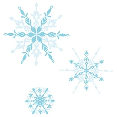 Imagen de Sellos transparentes en capas Sizzix, paquete de 6 copos nieve flotantes por Olivia Rose 665974 Capítulo 4 2022