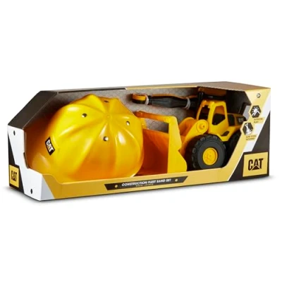 Imagen de CATERPILLAR, Cargadora + Accesorios 26cm Tough Vehículos de construcción, Color Amarillo (AJ 1)