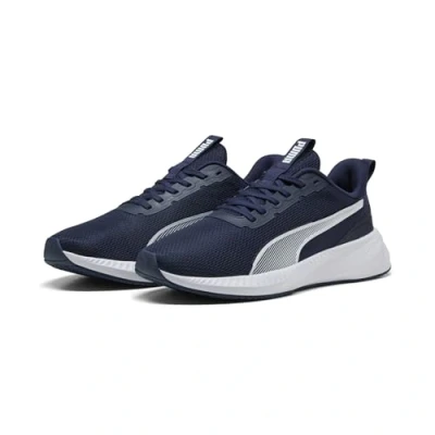Imagen de PUMA Flyer Lite 3, Zapatillas para Correr de Carretera Unisex Adulto, Navy White, 37 EU