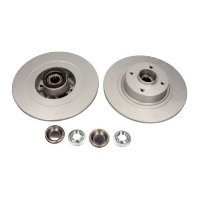 Imagen de QUARO QD3129 Disco de freno Eje trasero 270 10 4 100 macizo barnizado con cojinete rueda, anillo sensor magnético incorporado