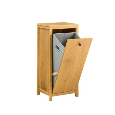 Imagen de SoBuy Mueble para Ropa Sucia Canasto la Colada Amario de Baño con 1 Cesto 40 x 35 90 cm BZR96 SN ES