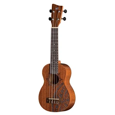 Imagen de GEWA Manoa KT SO Inca Sapelli Ukelele soprano (incluye funda)