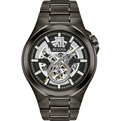 Imagen de Bulova Reloj Analógico para Hombres de Automático con Correa en Acero Inoxidable 98A179