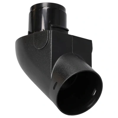 Imagen de vhbw Adaptador de manguera compatible con Miele Medivac S300 S348i, S400 S448i aspiradora Conexión, extremo tubo, negro
