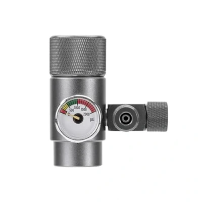 Imagen de DONGKER Regulador de CO2 para acuario, medidor presión individual/doble, ajustable plantas acuáticas, sistema