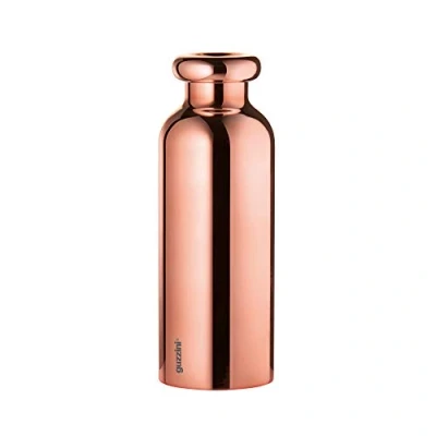 Imagen de Guzzini On The Go, Energy, Botella Térmica de Viaje Oro Rosa, Ø 7,3 x h21,2 cm 500 CC 116700101