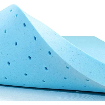 Imagen de subrtex Topper Viscoelástico 90x190 cm,Topper Gel Colchon Espuma de Memoria 5cm Sobrecolchón Pero Solo Colchón sin Funda(5 cm, 90x190) (EUSBTBCD002020S)