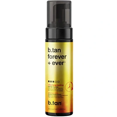 Imagen de b.tan Bronzer Free Self Tanner Just Act Natural Sunless Water For a Fast, Darker Tan That Won&#039;t Transfer to Clothes &amp; Sheets, Enriched with Coconut + Vitamin E, Vegan, 200 ml