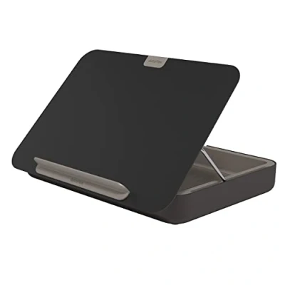 Imagen de Dataflex Addit Bento Caja de Herramientas ergonómica 903 Contenedor híbrido Almacenamiento Oficina/Soporte para Tablet/Soporte Documentos Trabajo híbrido, Color Negro