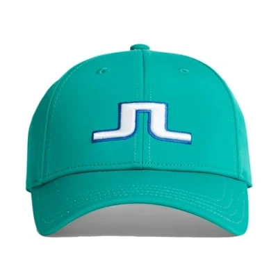Imagen de J.Lindeberg Gorra Golf Angus Ligera Secado rápido Hombre Pavo Real Orgulloso