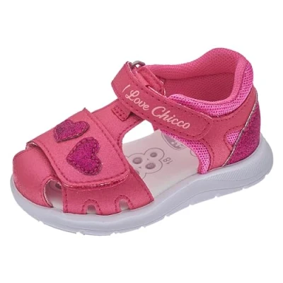 Imagen de Chicco, Sandales à Double Velcro Fuchsia, Confortables, Légères, Flexibles et Transpirables, Niñas, Diseñado en Italia