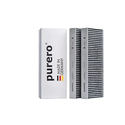 Imagen de purero® Juego de filtros carbón activo (2 unidades) adecuado para Bora Basic BAKFS Filtro en calidad fabricante Fabricado Alemania