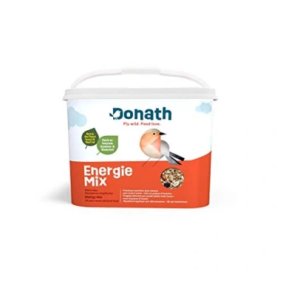Imagen de Donath Energy Mix la Mezcla Rica en energía Mejor Grasa de Insectos y Carne Res alimento nutritivo para Aves Silvestres Durante Todo el año Fabricado por Nosotros Sur